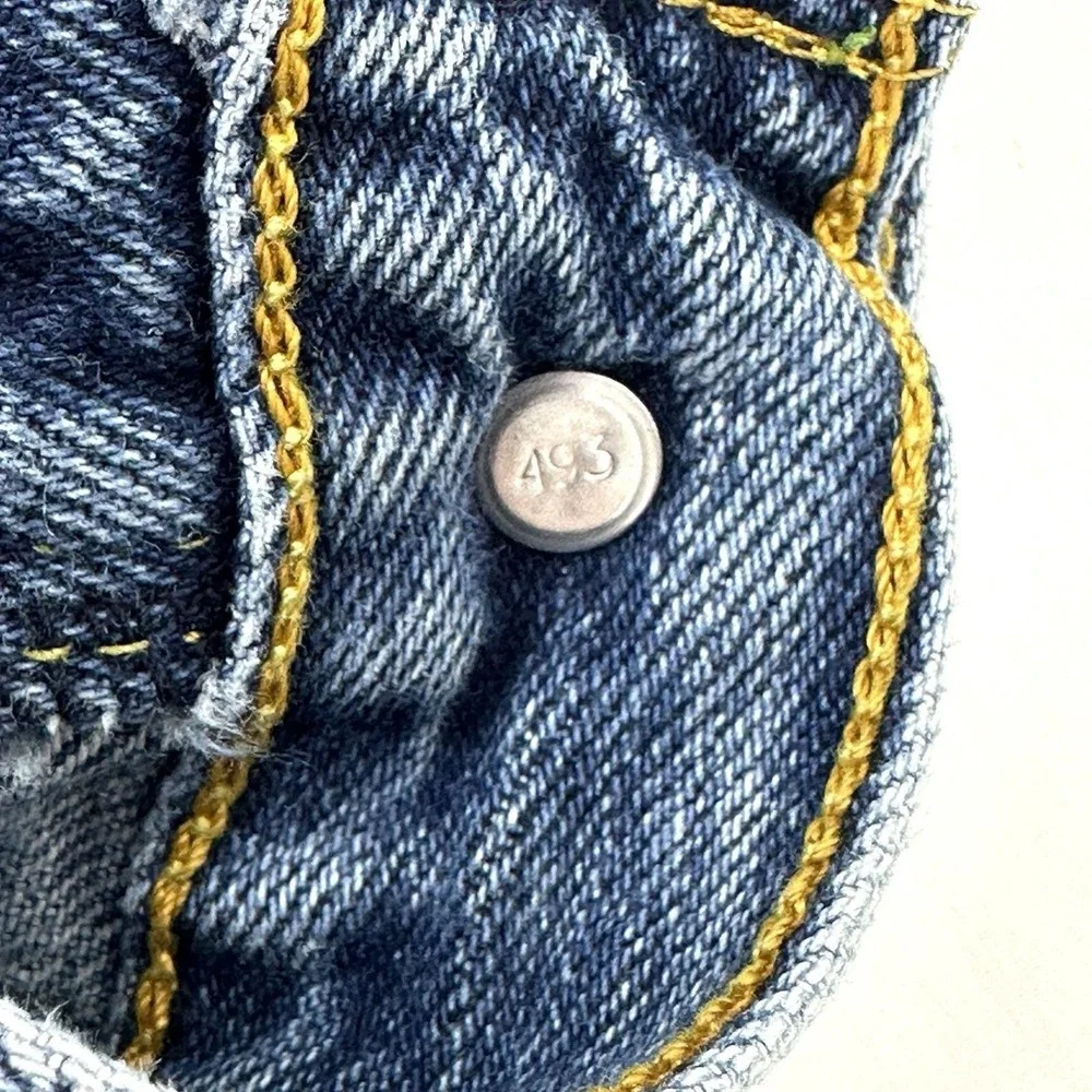 Vintage Levi's Silvertab Jeans Relaxed Fit W38 L32 Baggy Denim Made In Mexico
